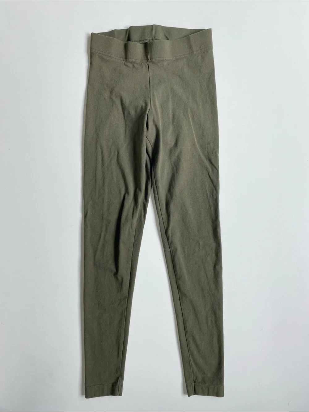 Old Navy Olive Green Cotton Knit Leggings XS